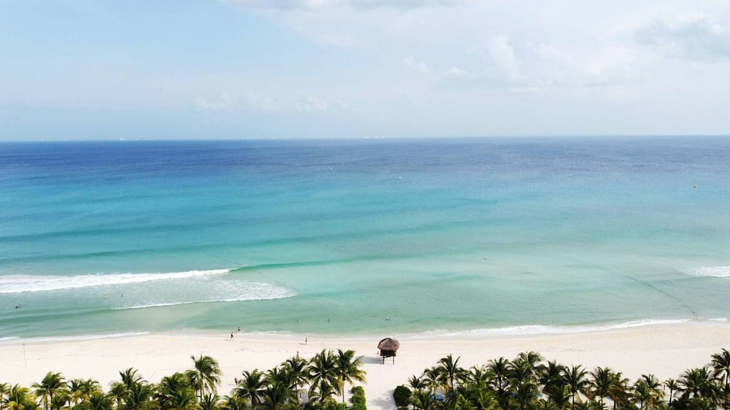 Playa del Carmen beach in the Riviera Maya, Mexico, family-friendly beach destination