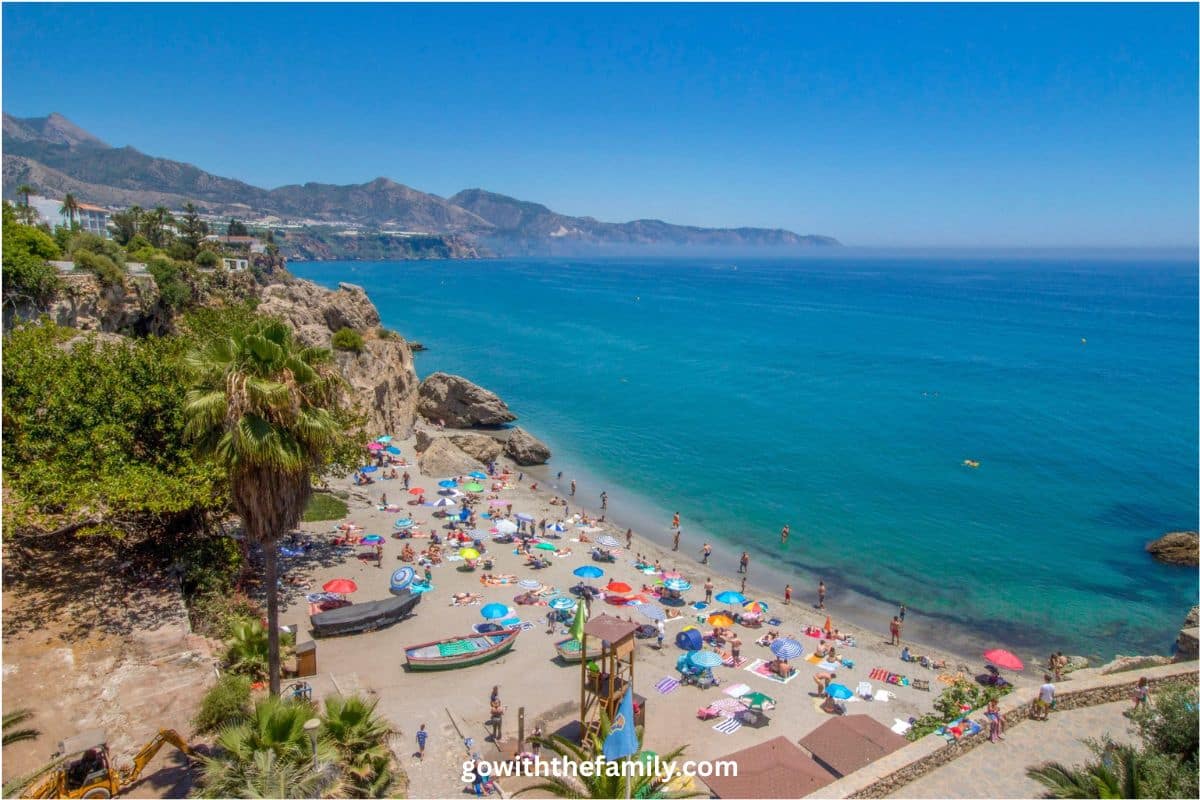 costa-del-sol-family-beach-spain | Go With The Family Family beach on the Costa del Sol in Andalusia Spain