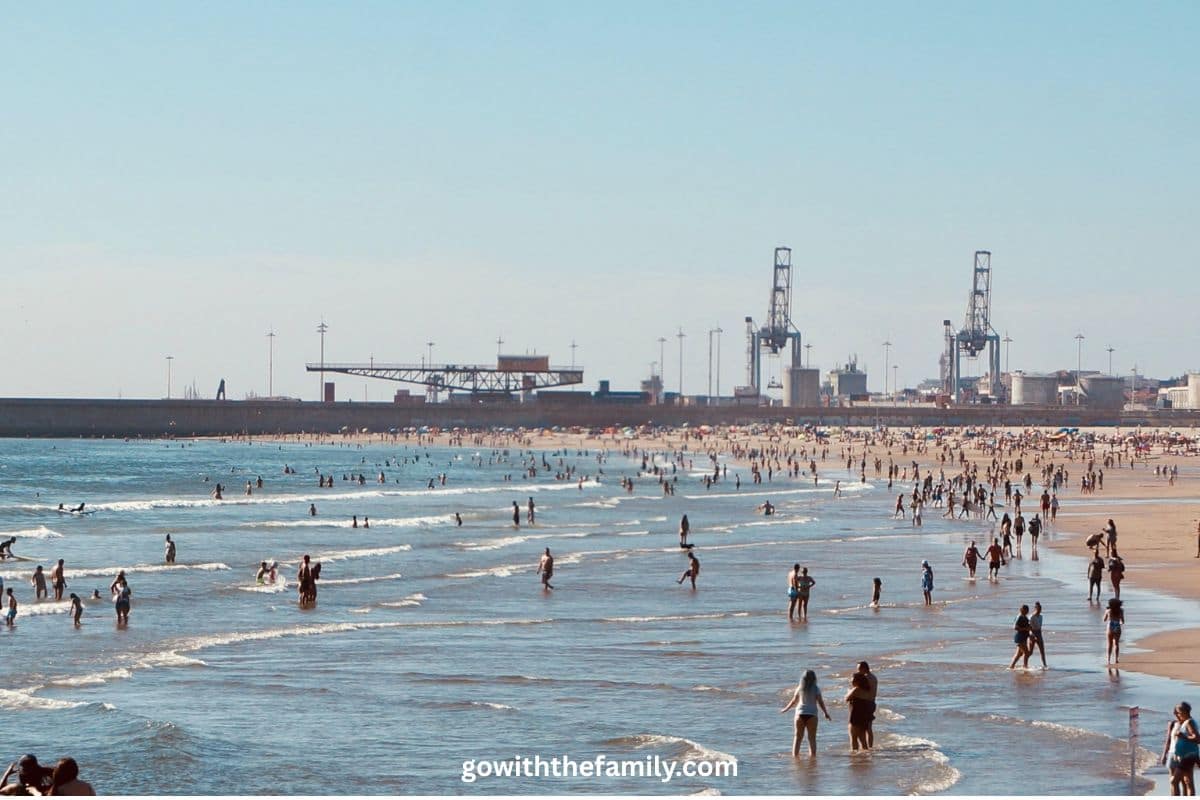 matosinhos-beach-portugal | Go With The Family Matosinhos Beach near Porto Portuga