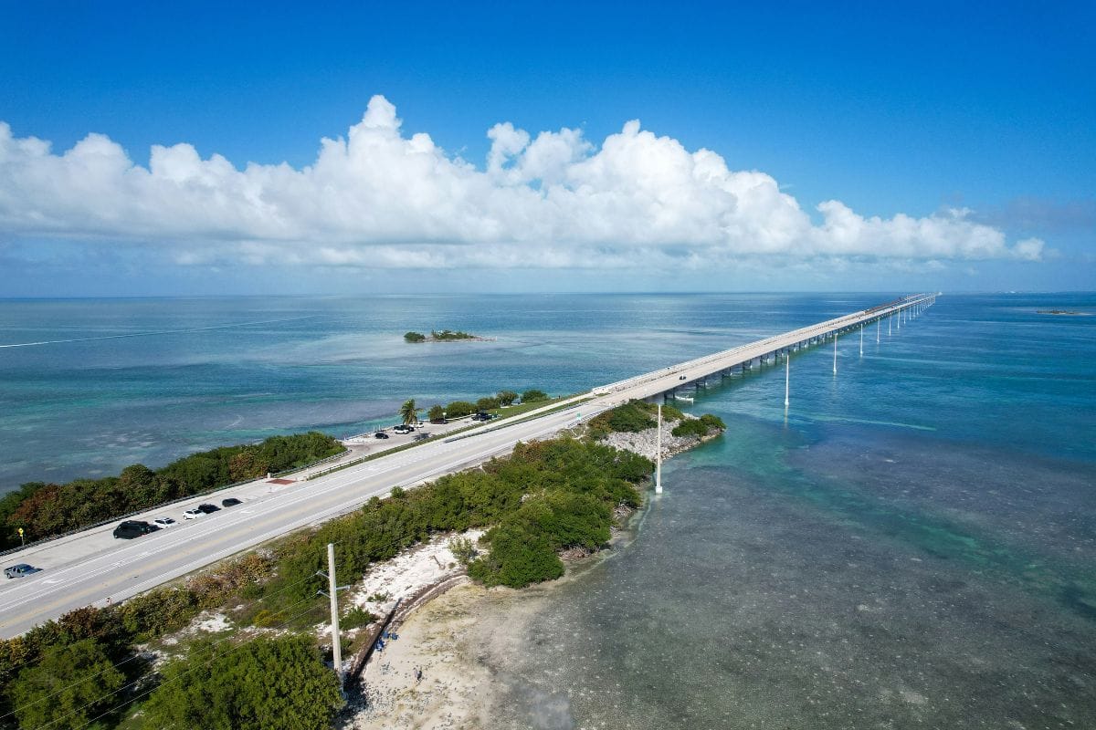Florida Keys Overseas Highway – Seven Mile Bridge | Go With The Family Seven Mile Bridge stretching across the blue waters of the Florida Keys Overseas Highway