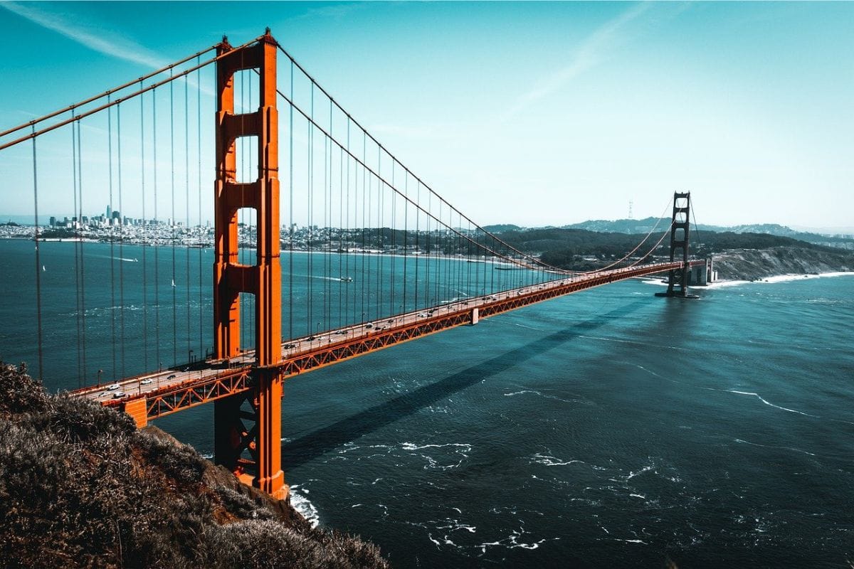 Golden Gate Bridge – San Francisco, California | Go With The Family Golden Gate Bridge spanning San Francisco Bay along the California coast