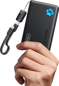 portable-power-bank-for-travel | Go With The Family Portable power bank for charging phones and tablets during flights and travel days