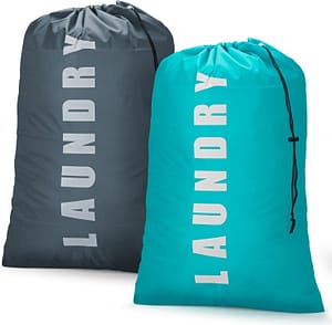 Travel Laundry Bag for Family Travel | Go With The Family Travel laundry bag for separating dirty clothes during family vacations and road trips