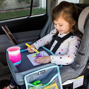 kids-tablet-holder-family-travel | Go With The Family Kids tablet holder for family travel and easier in-flight entertainment on flights with kids